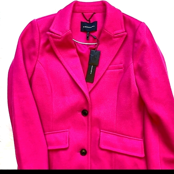 BCBG FUSCIA COAT - Picture 4 of 13